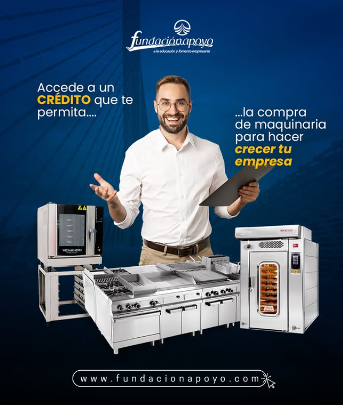 Accede a un crédito para la compra de maquinaria y hacer crecer tu empresa